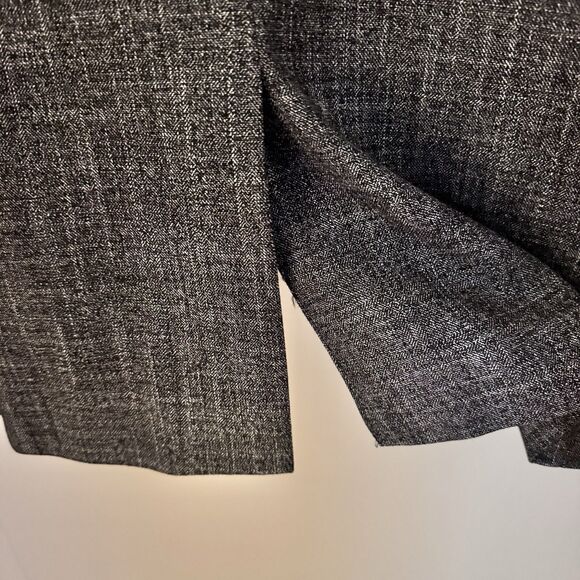 Topman Crosshatch Gray Blazer Men’s 36R Slim Fit 2-Button Jacket - Picture 5 of 10